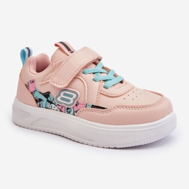 News Zapatillas Deportivas Infantiles Velcro Rosa Lucila 1