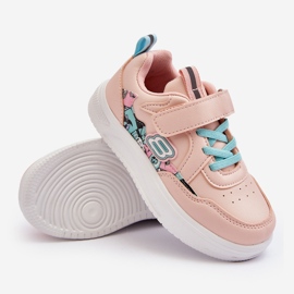 News Zapatillas Deportivas Infantiles Velcro Rosa Lucila rosado 4