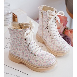 Botines infantiles aislantes con cremallera, Beige Dolida 4