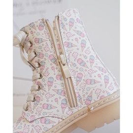 Botines infantiles aislantes con cremallera, Beige Dolida 7