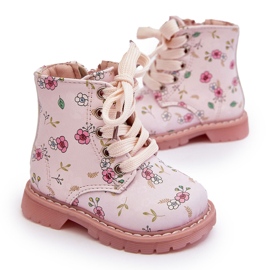 Botines infantiles aislantes con cremallera, rosa Dolida rosado 14