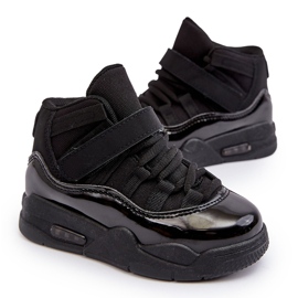 Zapatos Deportivos con Cordones para Niño Negro Darina 7