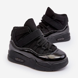 Zapatos Deportivos con Cordones para Niño Negro Darina 6