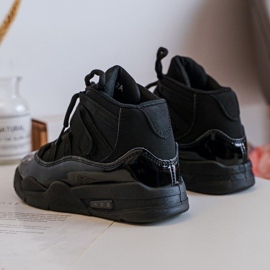 Zapatos Deportivos con Cordones para Niño Negro Darina 4