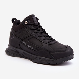 Botas de trekking con aislamiento para hombre Black Big Star MM174164 negro 1