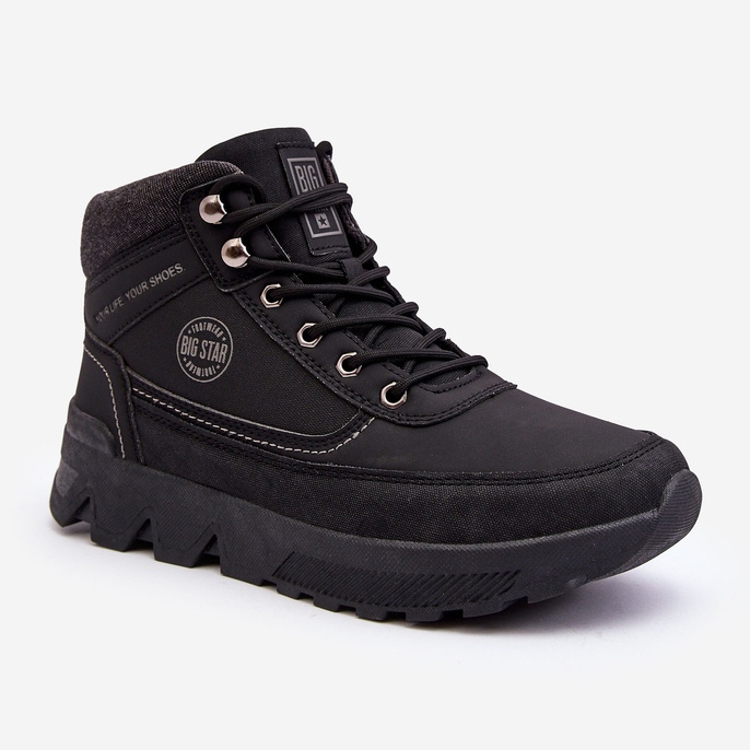 Zapatos Trekking Hombre Negro Big Star MM174016 1