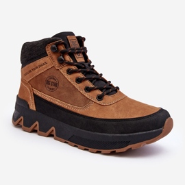 Zapatos de senderismo para hombre Camel Big Star MM174015 marrón 1