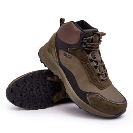 Zapatos Trekking Aislados Hombre Verde Big Star MM174333 6