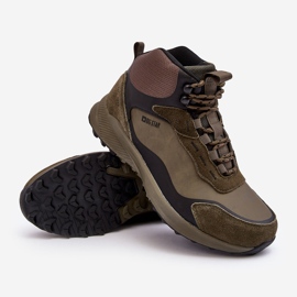 Zapatos Trekking Aislados Hombre Verde Big Star MM174333 3