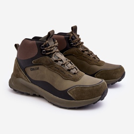 Zapatos Trekking Aislados Hombre Verde Big Star MM174333 4