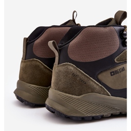Zapatos Trekking Aislados Hombre Verde Big Star MM174333 2