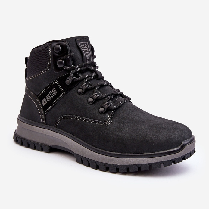 Zapatos Trekking Hombre Negro Big Star MM174019 1