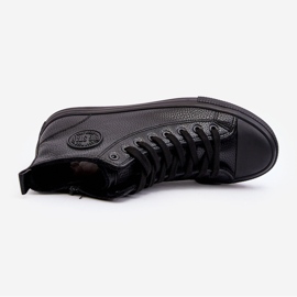 Zapatillas de hombre aislantes con cremallera negro Big Star MM174012 5