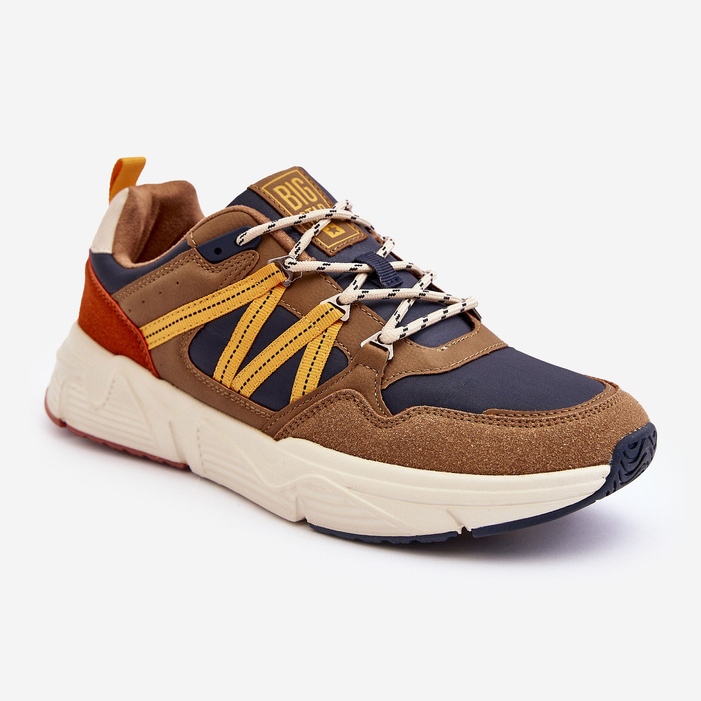 Zapatillas Deportivas Hombre Memory Foam Multicolor Big Star MM174272 marrón 1