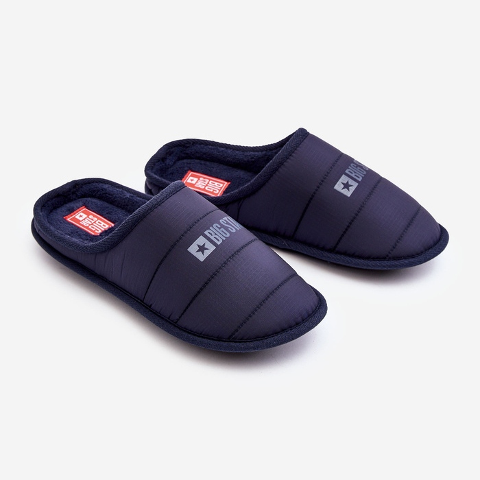 Pantuflas Clásicas Hombre Azul Marino Big Star KK174360 2