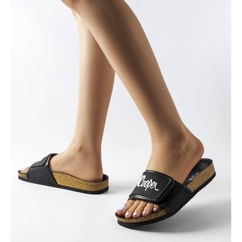 Zapatillas Lee Cooper LCW-22-35-1189L negras negro 2