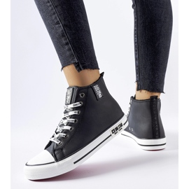 Zapatillas negras con aislamiento Big Star KK274598 negro 1