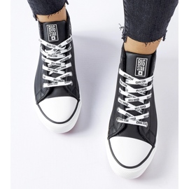 Zapatillas negras con aislamiento Big Star KK274598 negro 2