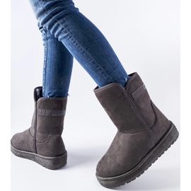 Botas de nieve grises Big Star KK274619 3