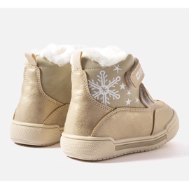 Botas de nieve para niños Big Star KK374189 beige 2