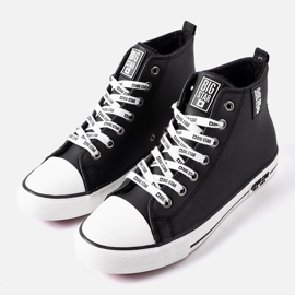 Zapatillas altas negras de hombre Big star KK174346 negro 1