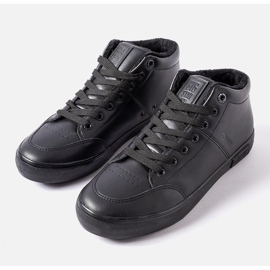 Zapatos de hombre con aislamiento negro Big star KK174348 1