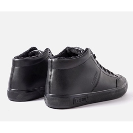 Zapatos de hombre con aislamiento negro Big star KK174348 2