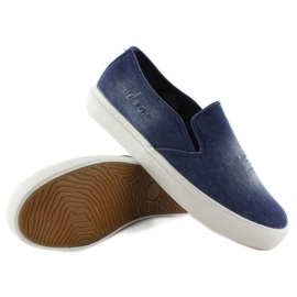 Zapatillas slip-on vaqueras K-89 D. azul azul marino 4
