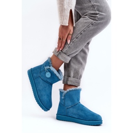 PS1 Botas de nieve aislantes para mujer con decoración, azul Siriol 4