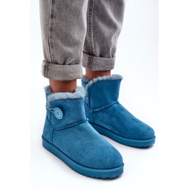 PS1 Botas de nieve aislantes para mujer con decoración, azul Siriol 6