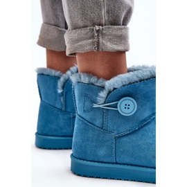 PS1 Botas de nieve aislantes para mujer con decoración, azul Siriol 5