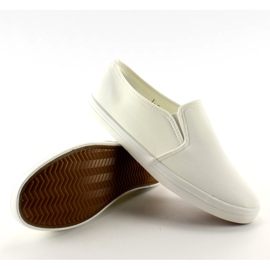 Material zapatillas slip-on 1-98 Blanco 2