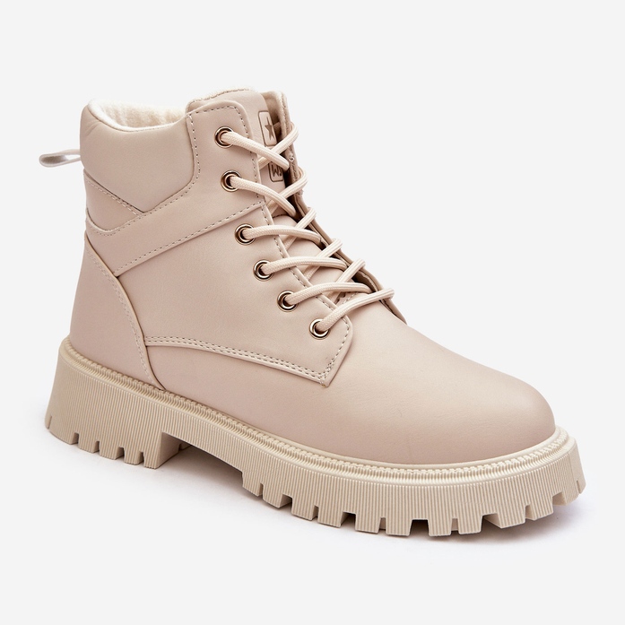 PE1 Botas Aislantes Con Cremallera Mujer Beige Gremiva 1
