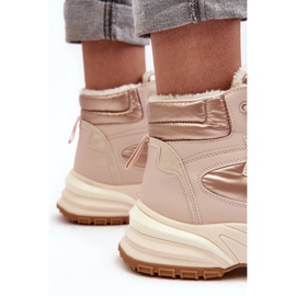 PE1 Zapatillas Deportivas Mujer Aislantes Cordones Beige Dejana 5