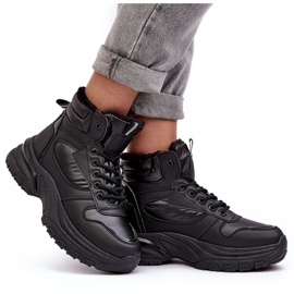 PE1 Zapatillas Deportivas Aislante Mujer Cordones Negro Dejana 10