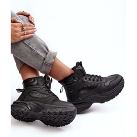 PE1 Zapatillas Deportivas Aislante Mujer Cordones Negro Dejana 9