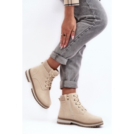 News Botas Aislante Mujer Piel Beige Bimena 4