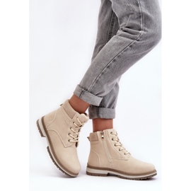 News Botas Aislante Mujer Piel Beige Bimena 3