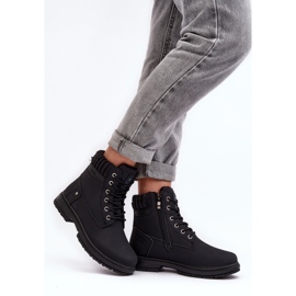 News Botas Aislantes De Piel Mujer Negro Katalis 3