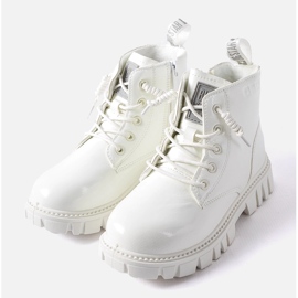 Botines charol blanco Big Star MM374142 1