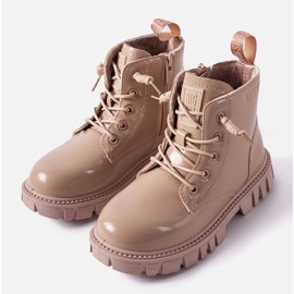 Botines charol rosa Big Star MM374144 1