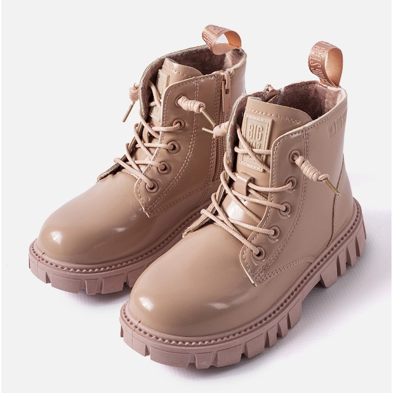 Botines charol rosa Big Star MM374144 1