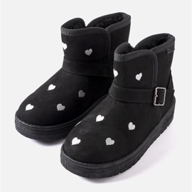 Botas de nieve infantiles negras Big Star KK374243 negro 1