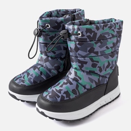 Botas de nieve negras y grises Big Star KK374238 negro 1