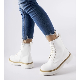 Botas Benvenuto clásicas blancas blanco 2 Botas Benvenuto clásicas blancas blanco 2