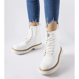 Botas Benvenuto clásicas blancas blanco 1 Botas Benvenuto clásicas blancas blanco 1