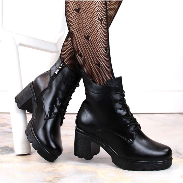 Botines aislantes y plataforma Potocki W WOL188 negro 1