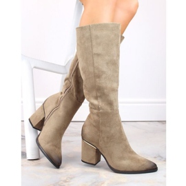 Botas aislantes de ante Potocki W WOL190B, beige 1