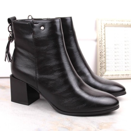 Botines de mujer con aislamiento Jezzi negros 5
