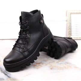 Botines negros de mujer Potocki SZ12168 6